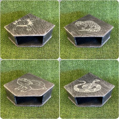 Aquarium & Reptile Slate Caves 9x20x20cm