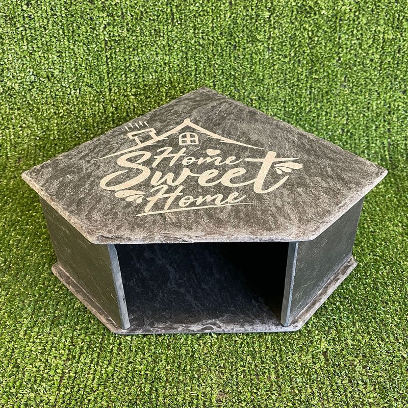 Reptile Aquatic Slate Cave 11x20x20cm