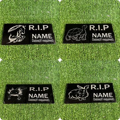 RIP 20x9cm Pet Memorial Slate Grave Markers