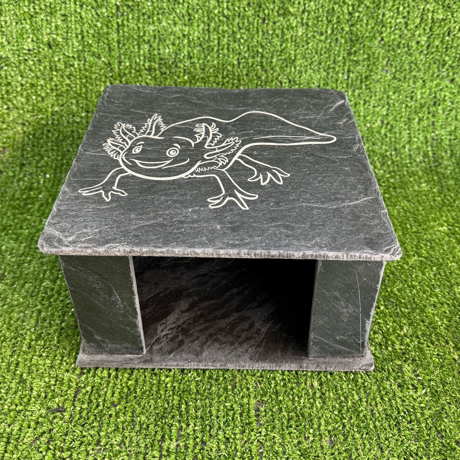 Reptile Aquatic slate cave Axolotl 2 11x20x20cm