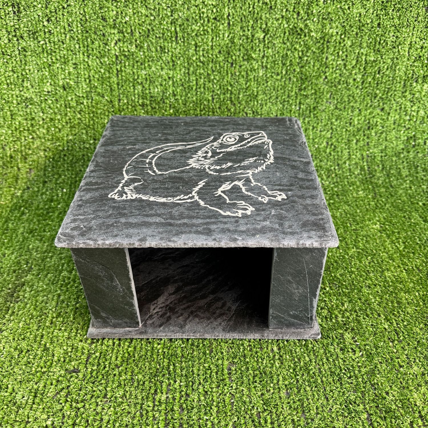 Reptile Aquatic slate cave Bearded Dragon 11x20x20cm