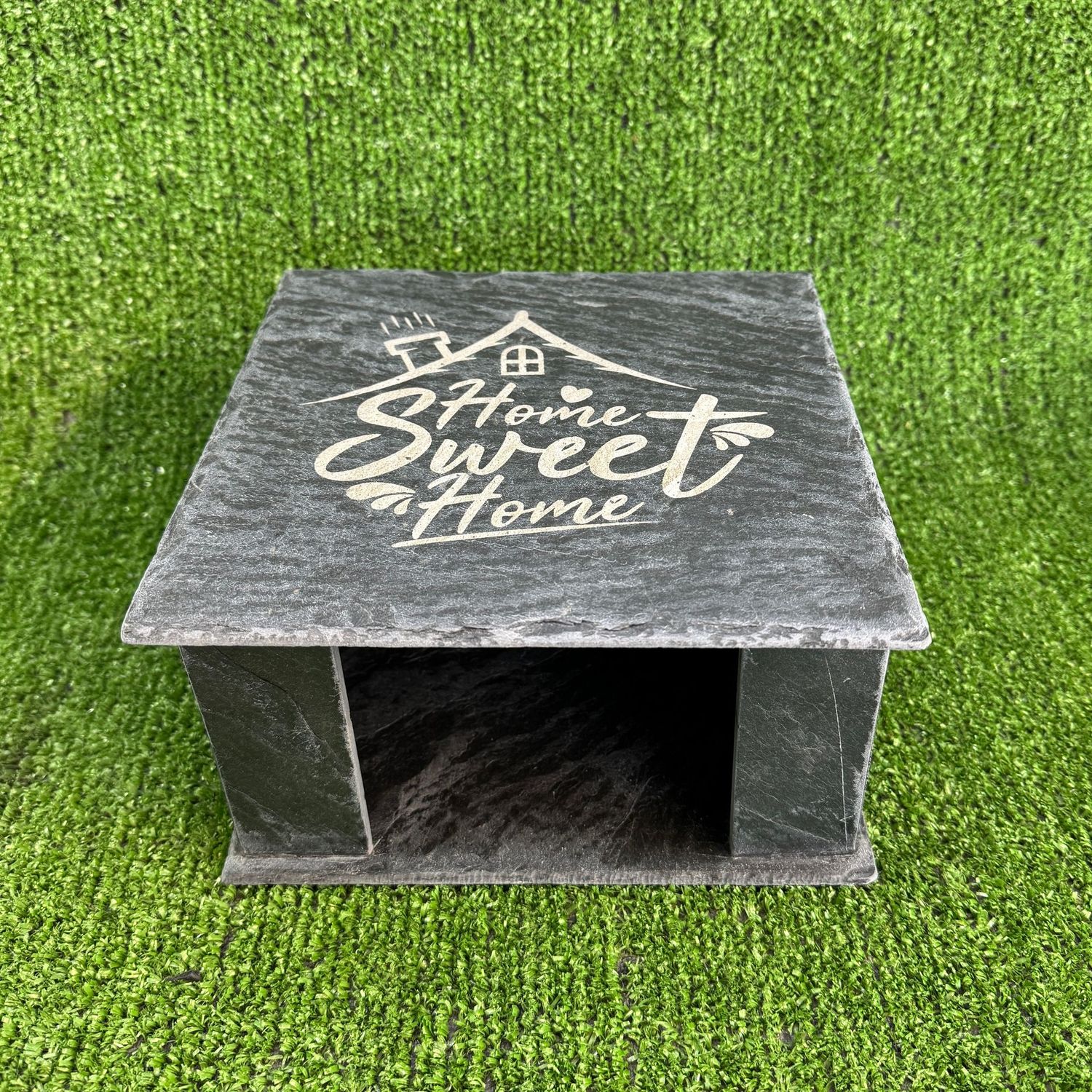 Reptile Aquatic slate cave Home Sweet Home 11x20x20cm