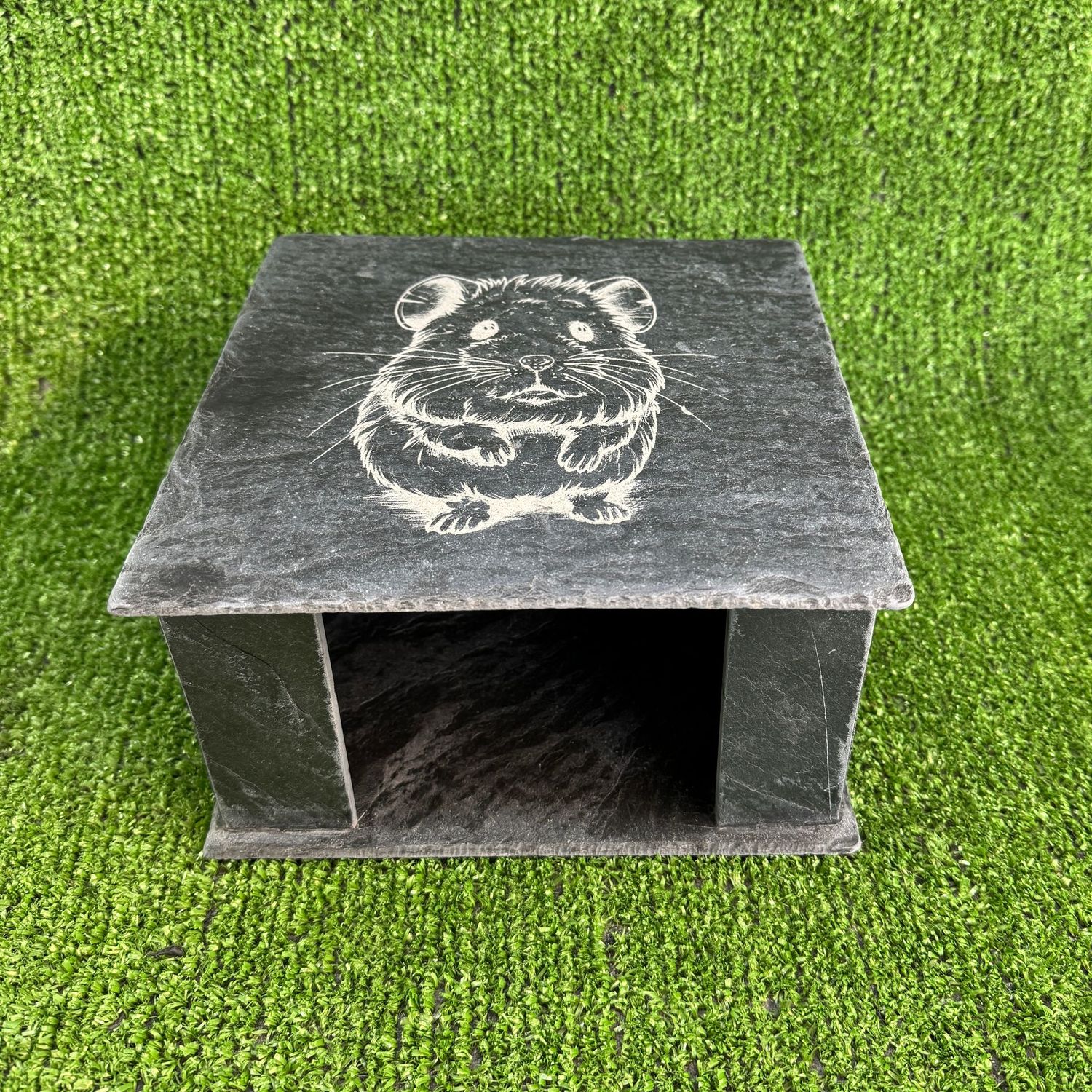 Reptile Aquatic slate cave Hamster 11x20x20cm