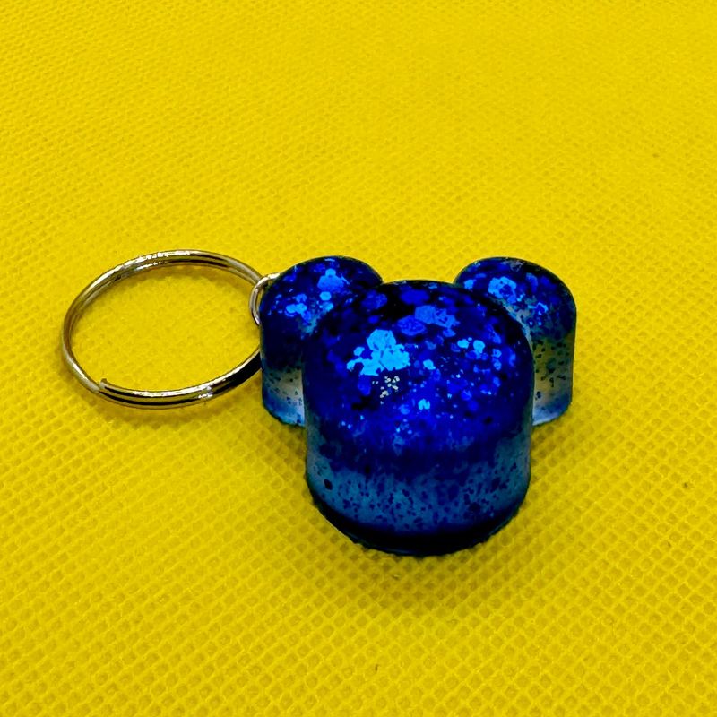 Blue Mickey Mouse Keyring Gift