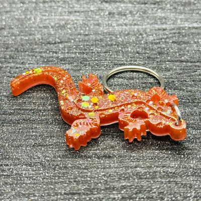 Gecko Lizard Keyring Gifts.