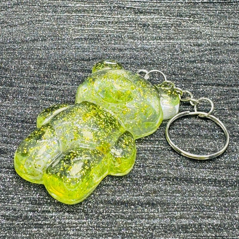 Big Bear Green Sparkling Keyring