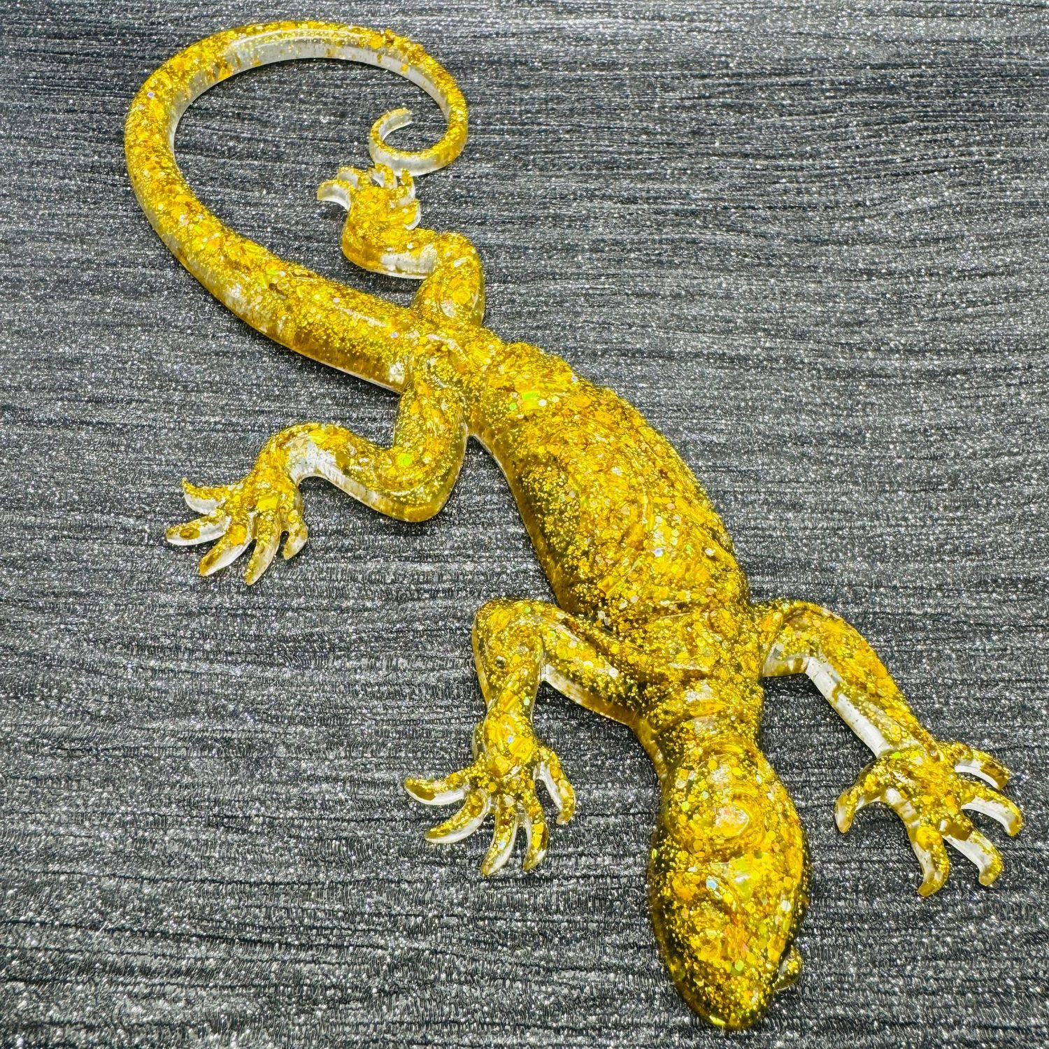 Gecko Lizard Reptile Golden