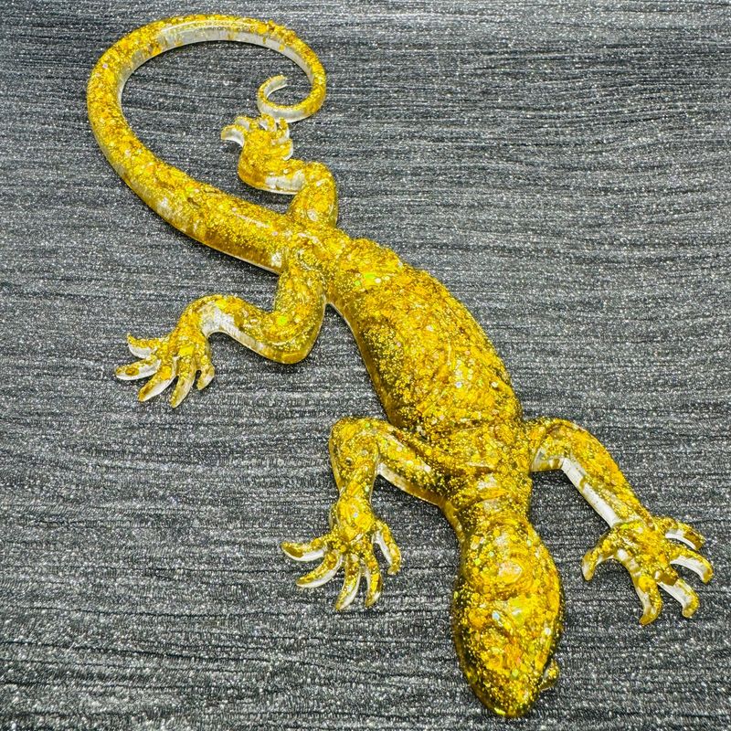 Gecko Lizard Reptile Golden