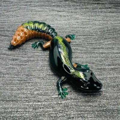 Gecko Lizard Reptile Green/Brown