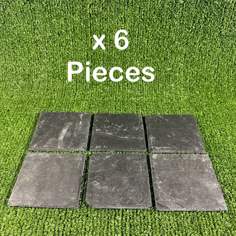 Slate 9x9cm Vivarium and Aquarium Natural Untreated