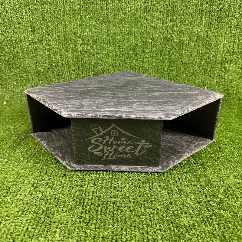 XXL Reptile Aquatic Laser engraved Slate cave