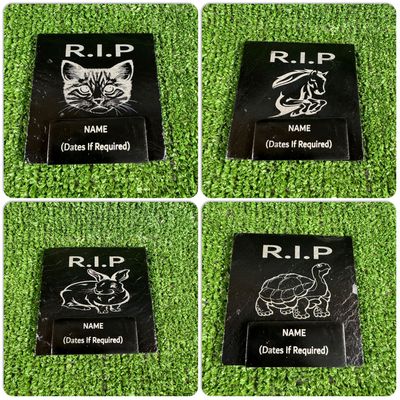 Pet Grave Markers / RIP Slates