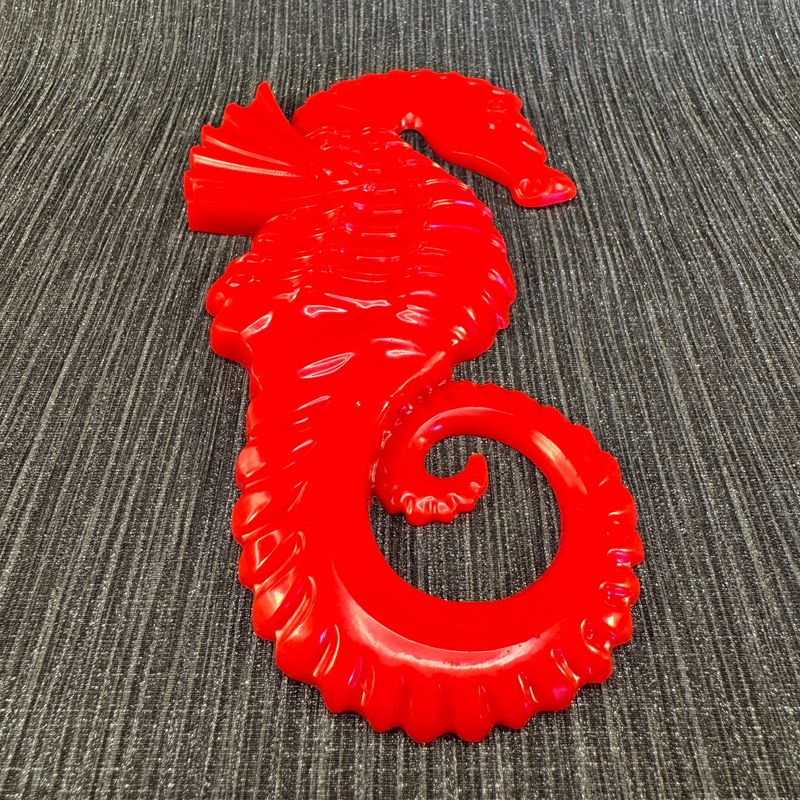 Sea horse Red wall art Model