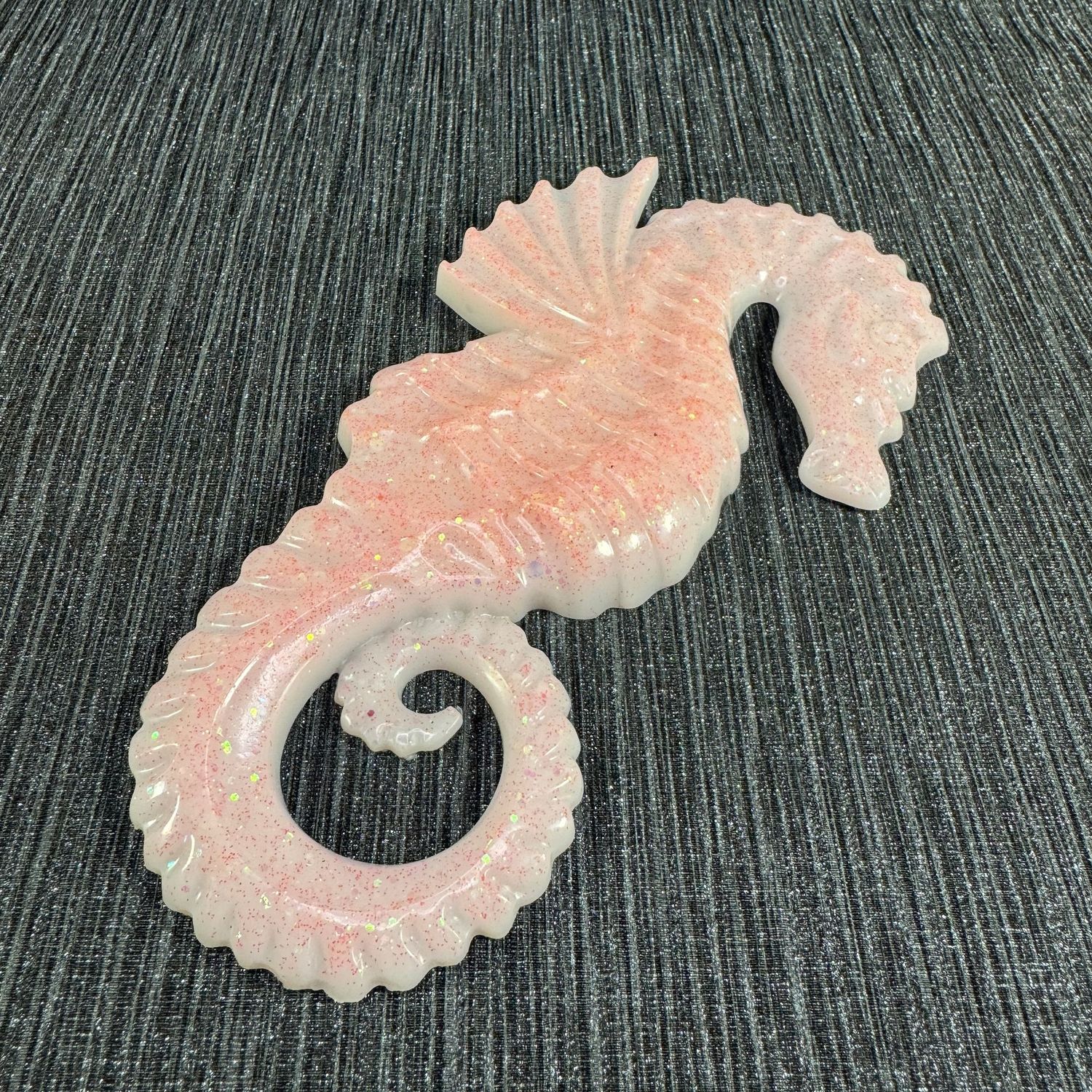 Seahorse White & Pink Wall art Model
