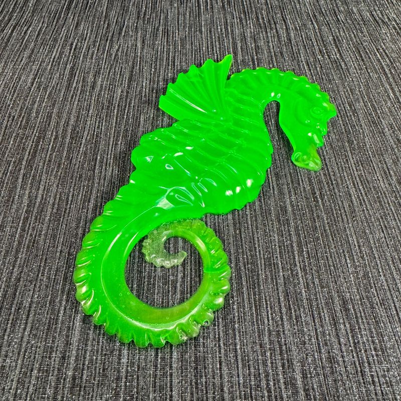 Seahorse Bright Green Wall art Decoration Model