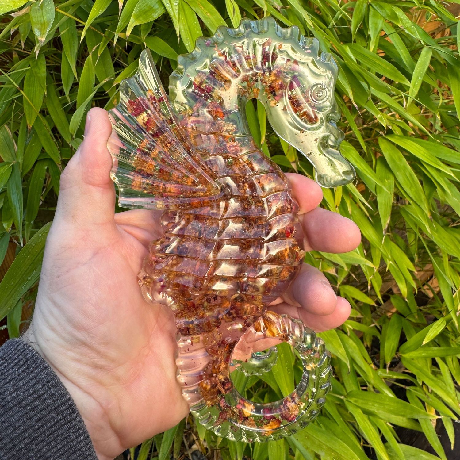 Sea horse Confetti Pieces wall art Model