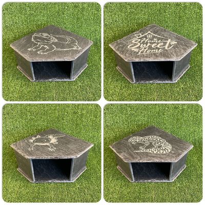 Aquarium & Reptile Slate Caves 11x20x20cm