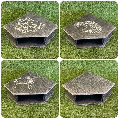 Aquarium & Reptile Slate Caves 7x20x20cm