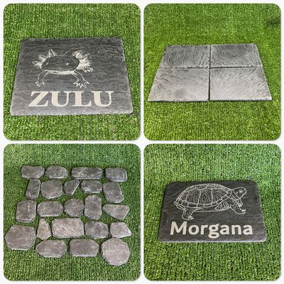 Aquarium and Reptile Slate Caves Natural slates