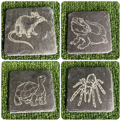 9x9cm FEEDING SLATES