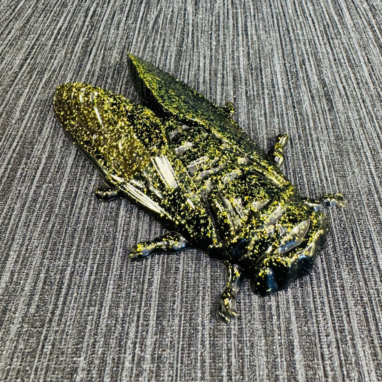 Black / Gold x3 Bug Wall Art Models