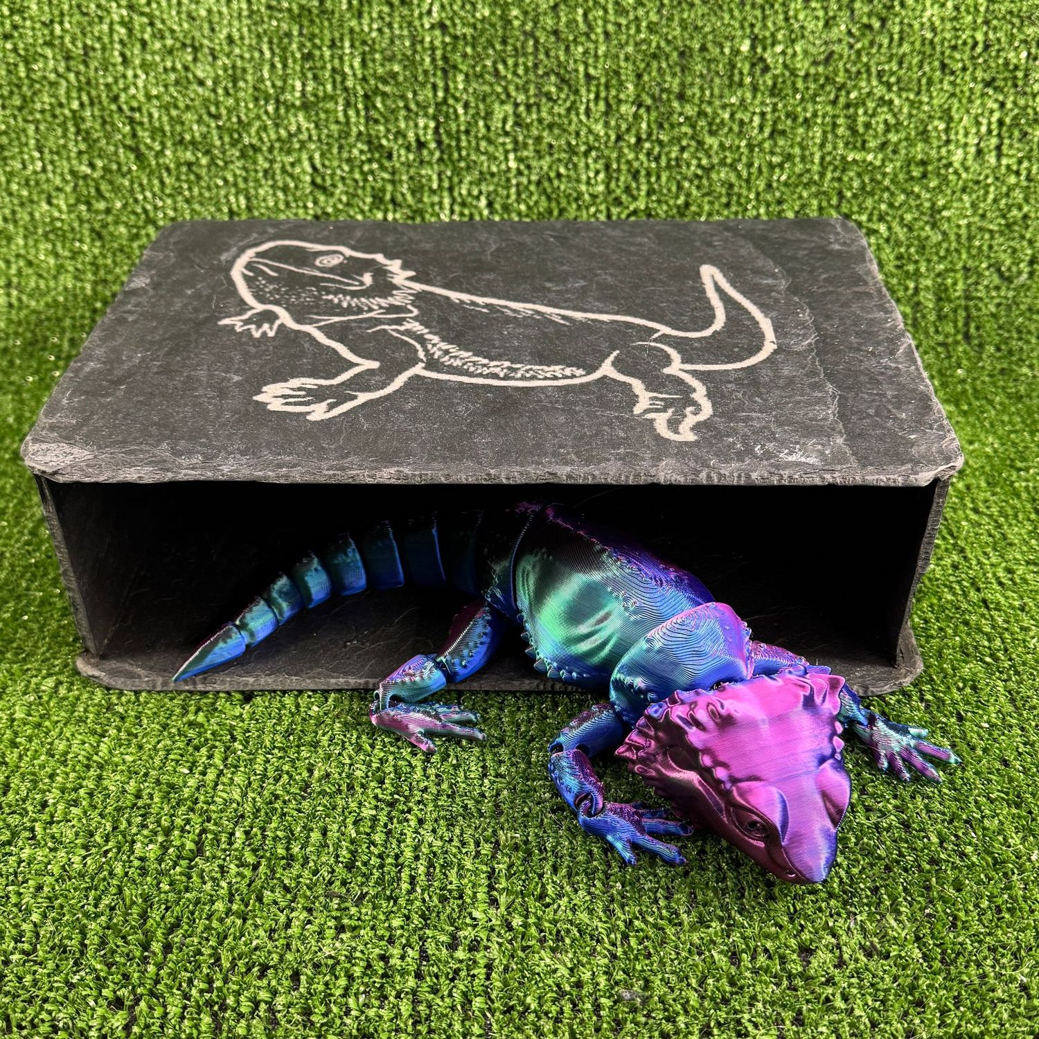 Bearded Dragon Slate Cave 9x30x20cm