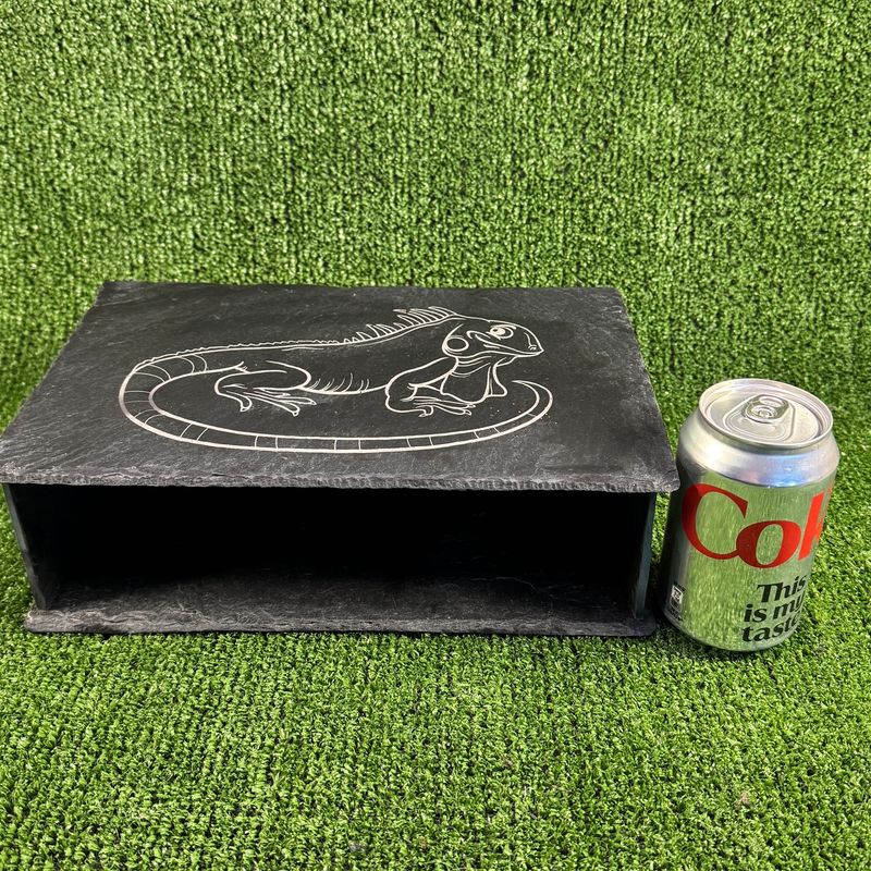 IGUANA Slate Reptile Cave 9x30x20cm