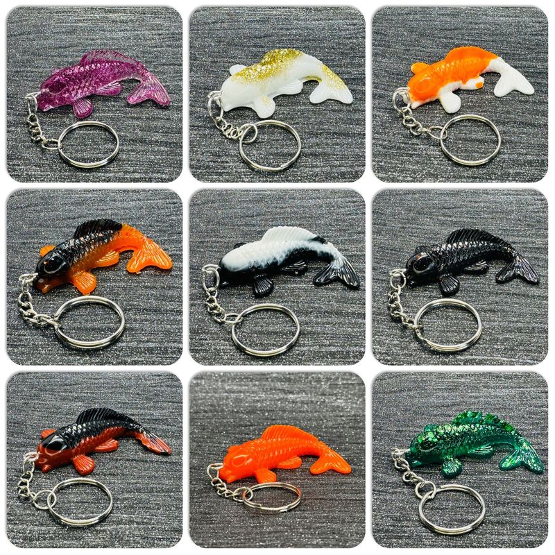 10 Koi Fish Keyring Gifts