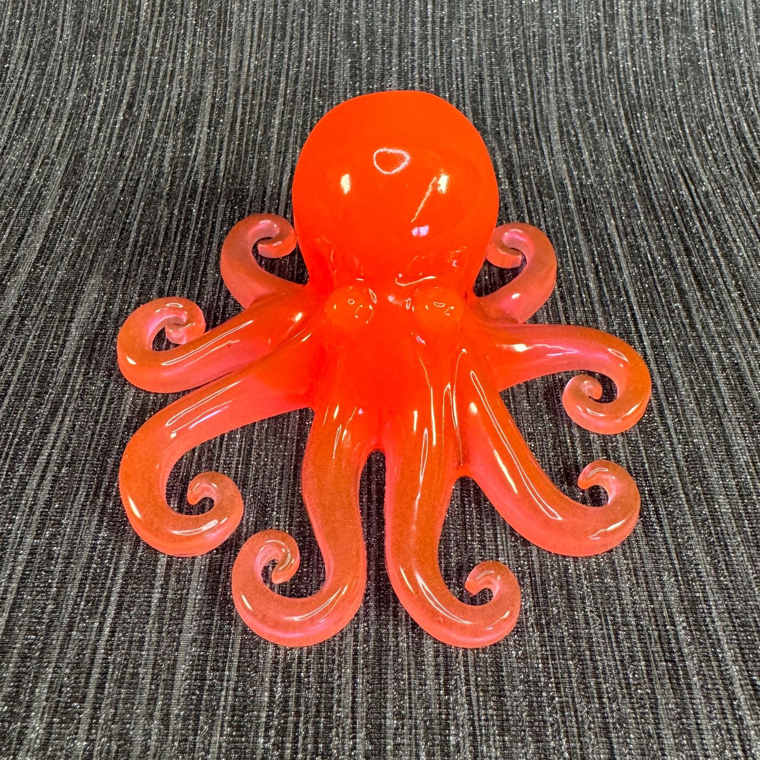 Octopus Resin Model Orange