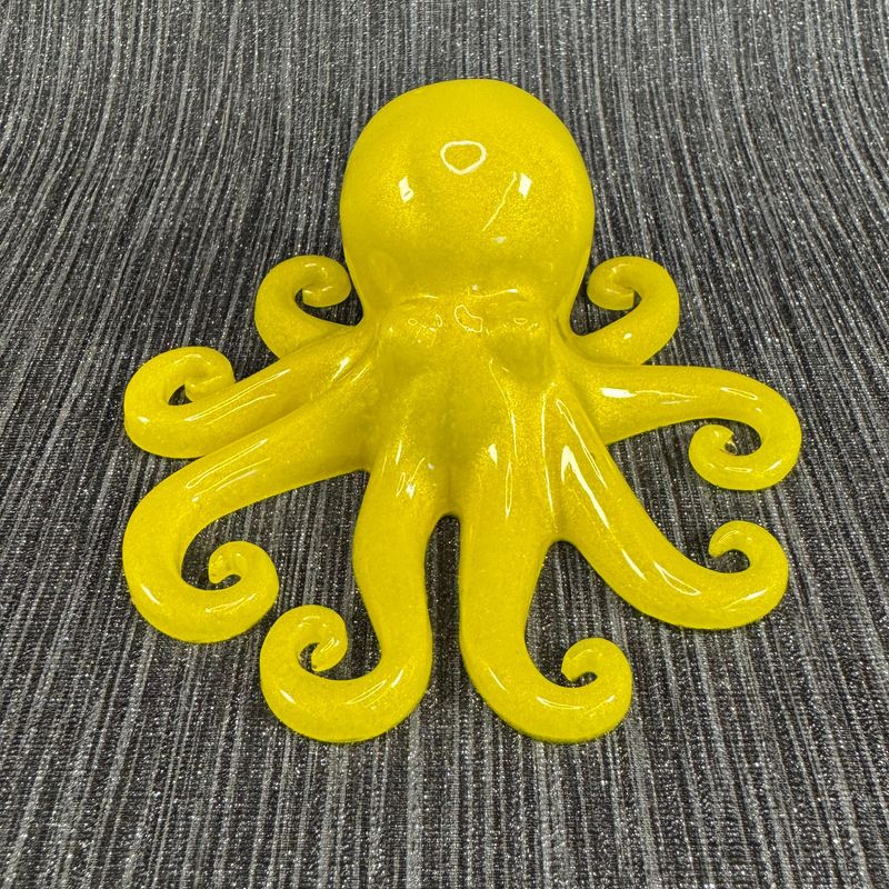 Octopus Resin Model Yellow