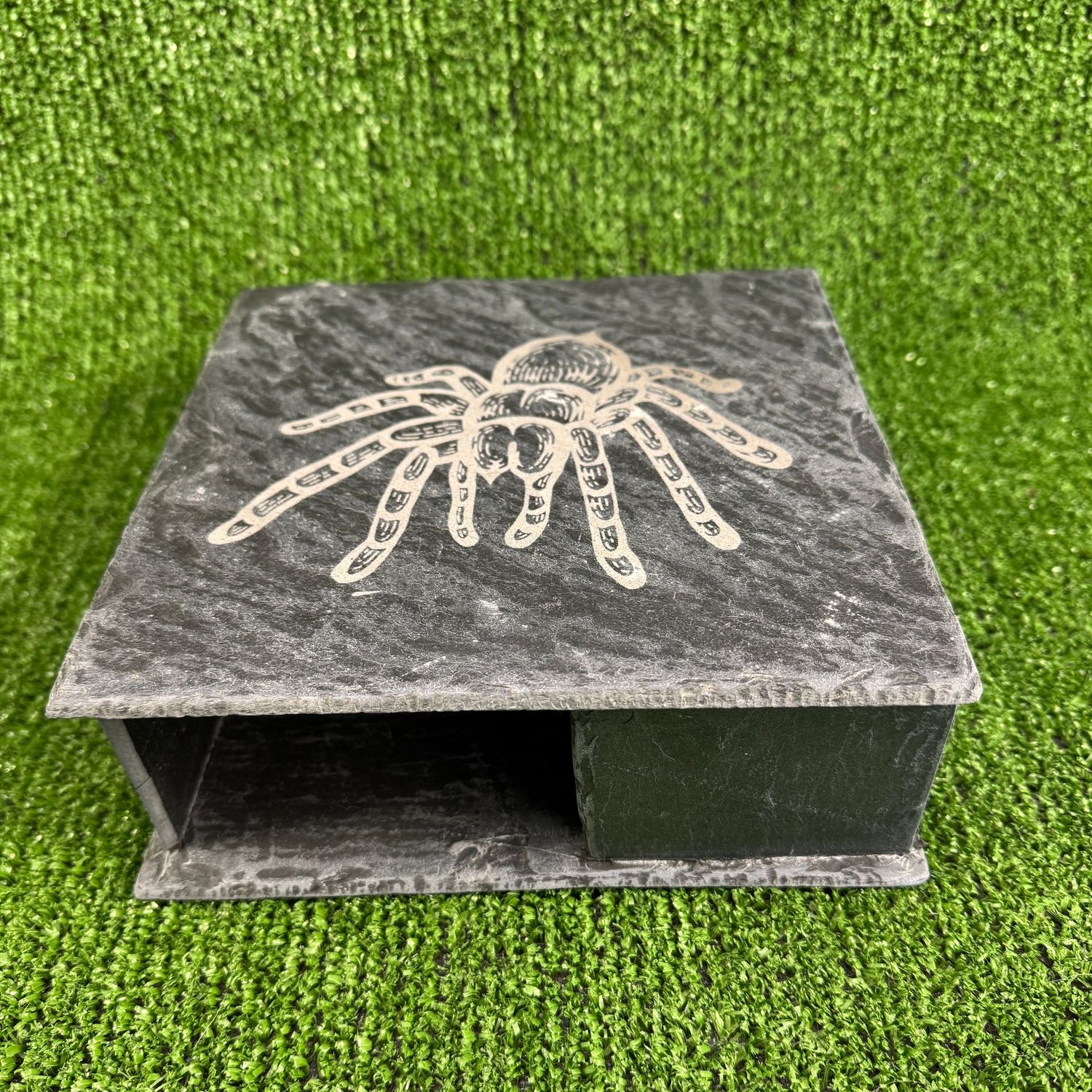 Spider Slate Cave 7x20x20cm