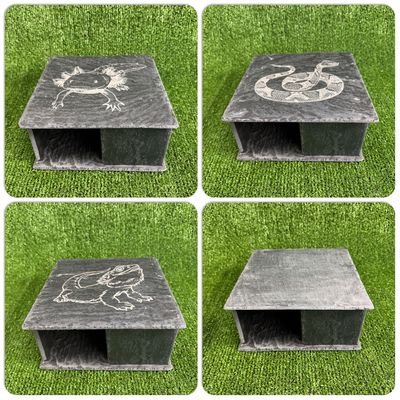 Aquarium & Reptile Slate Caves 9x20x20cm