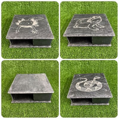 Aquarium & Reptile Slate Caves 7x20x20cm