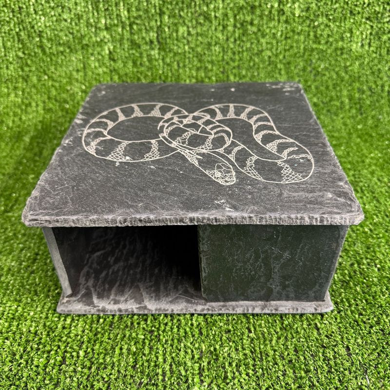 CORNSNAKE Reptile Slate Cave 9x20x20cm