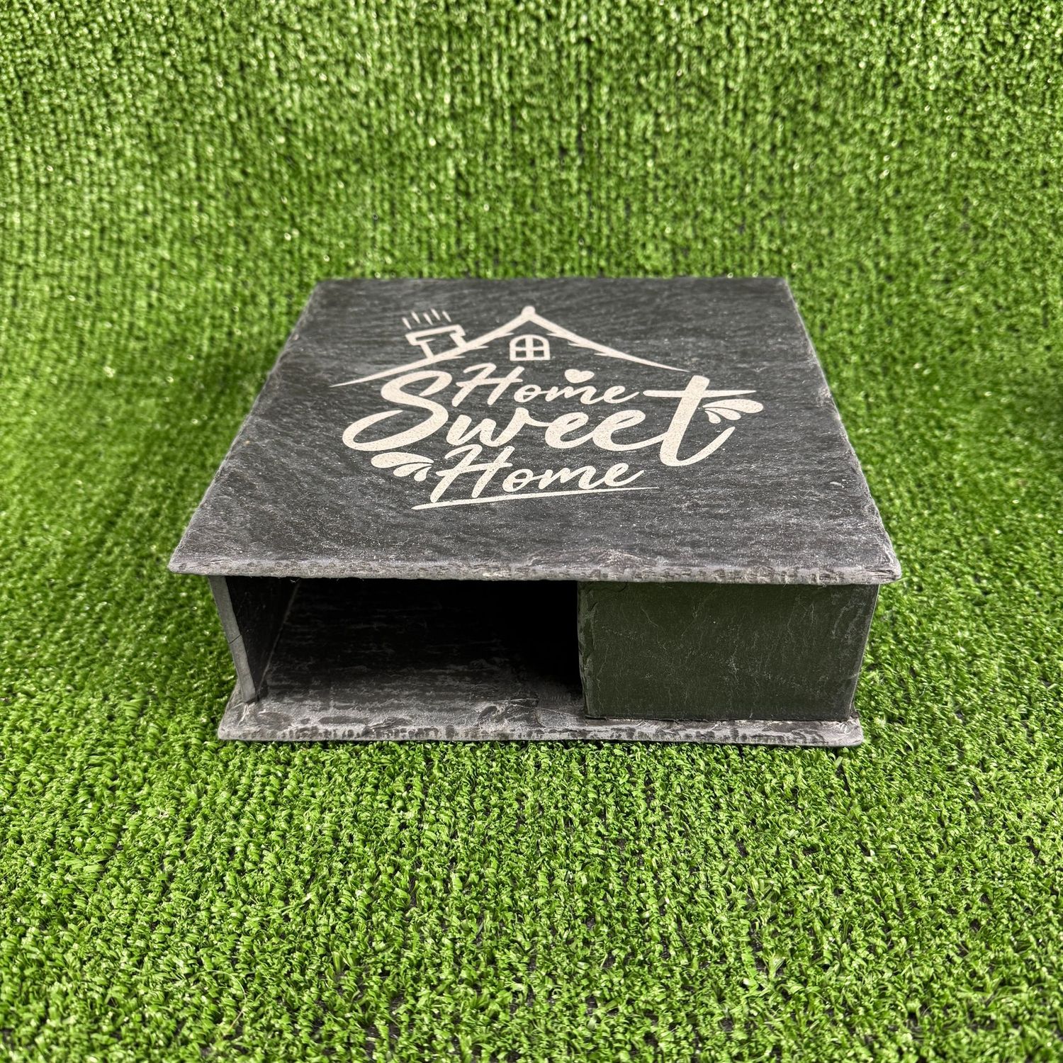 Aquarium and Reptile Home Sweet Home slate Cave 7x20x20cm