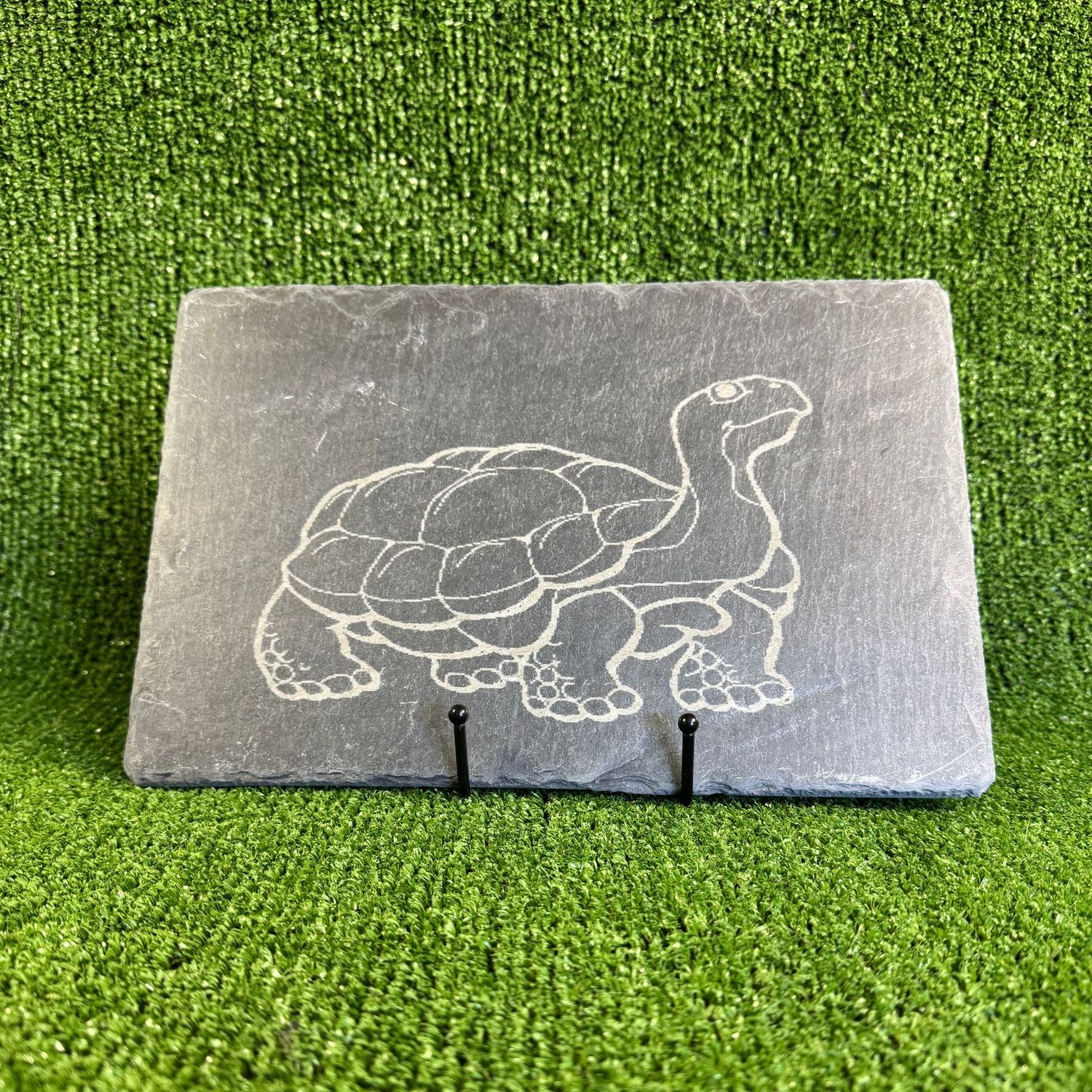 30x20cm Tortoise laser Engraved Sign.