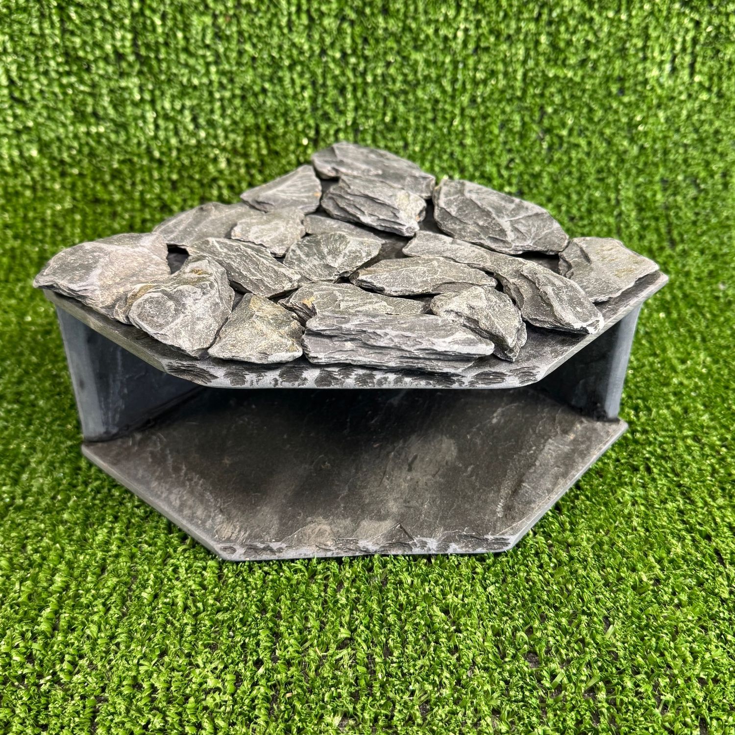 Slate Reptile & Aquarium Open cave, 7x15x15cm
