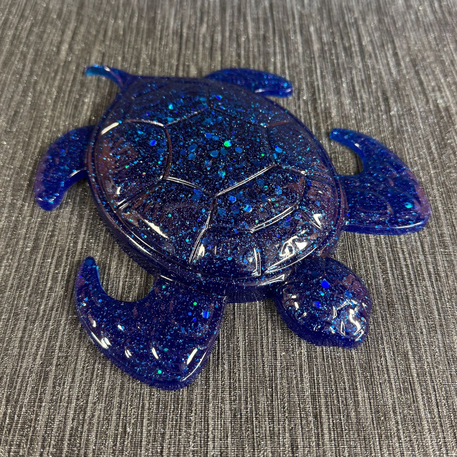 Turtle Sea Blue Colourful Resin Model Wall Art