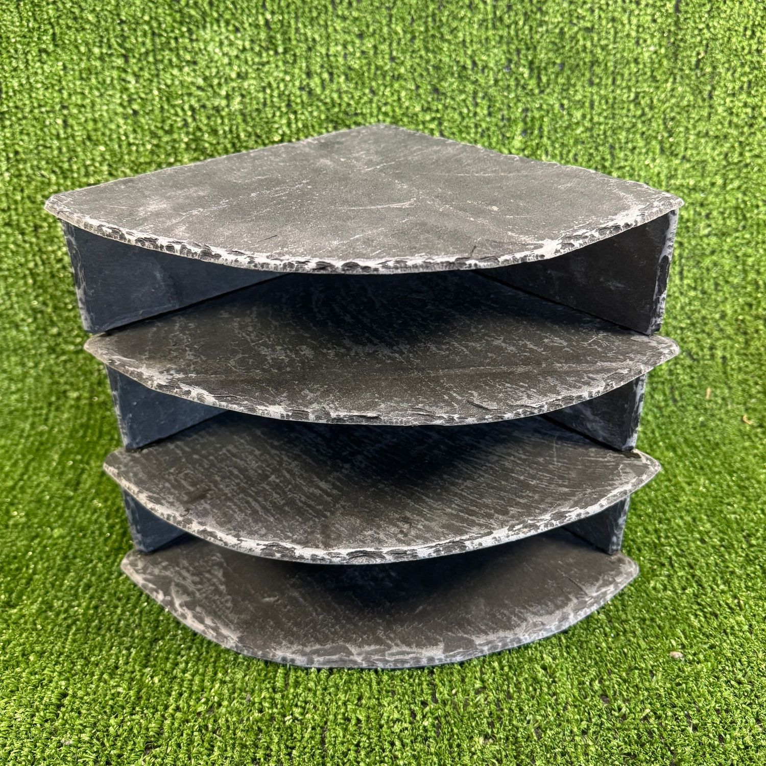 Slate Reptile Triple Aquarium Open Watch cave Axolotl, Reptile and Aquariums.