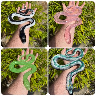 Snake Wall Art Vivarium Decorations
