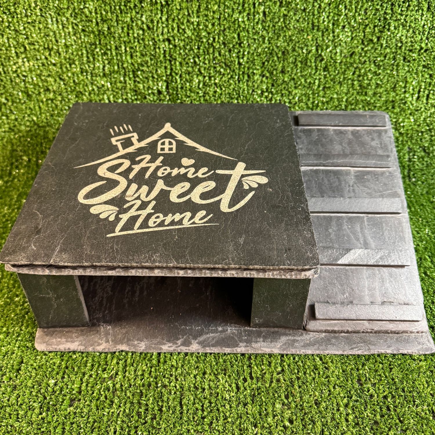 Animal, Reptile XL Slate Cave, Basking Roof, Ramp. Animal, Reptile XL Slate Cave, Basking Roof, Ramp.