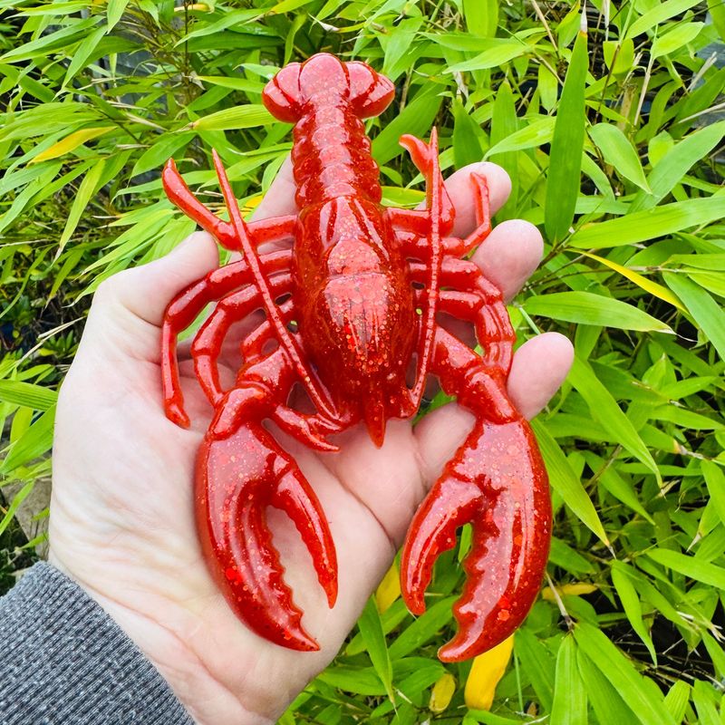 Lobster Red Sparkling Decorative Model