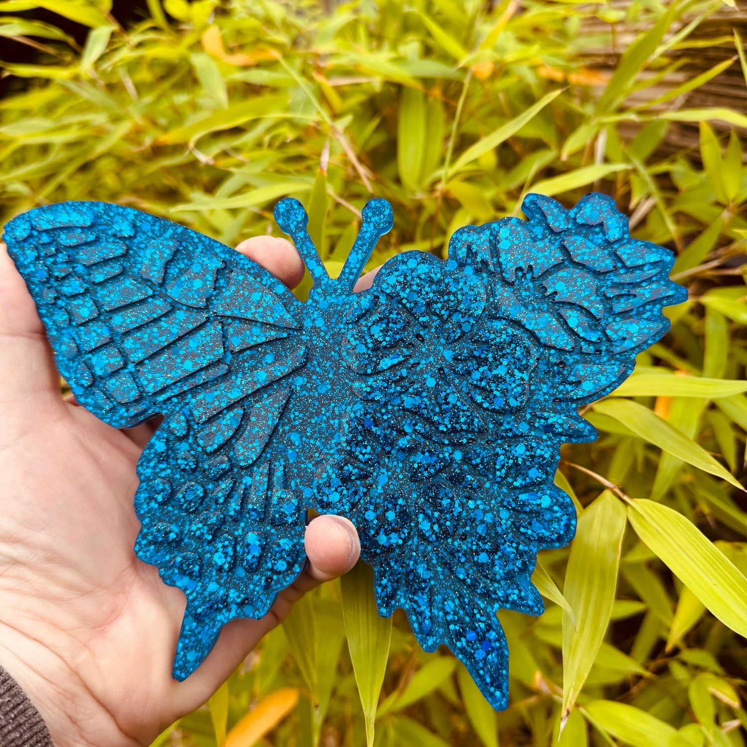 Butterfly Blue Large Wall Art.