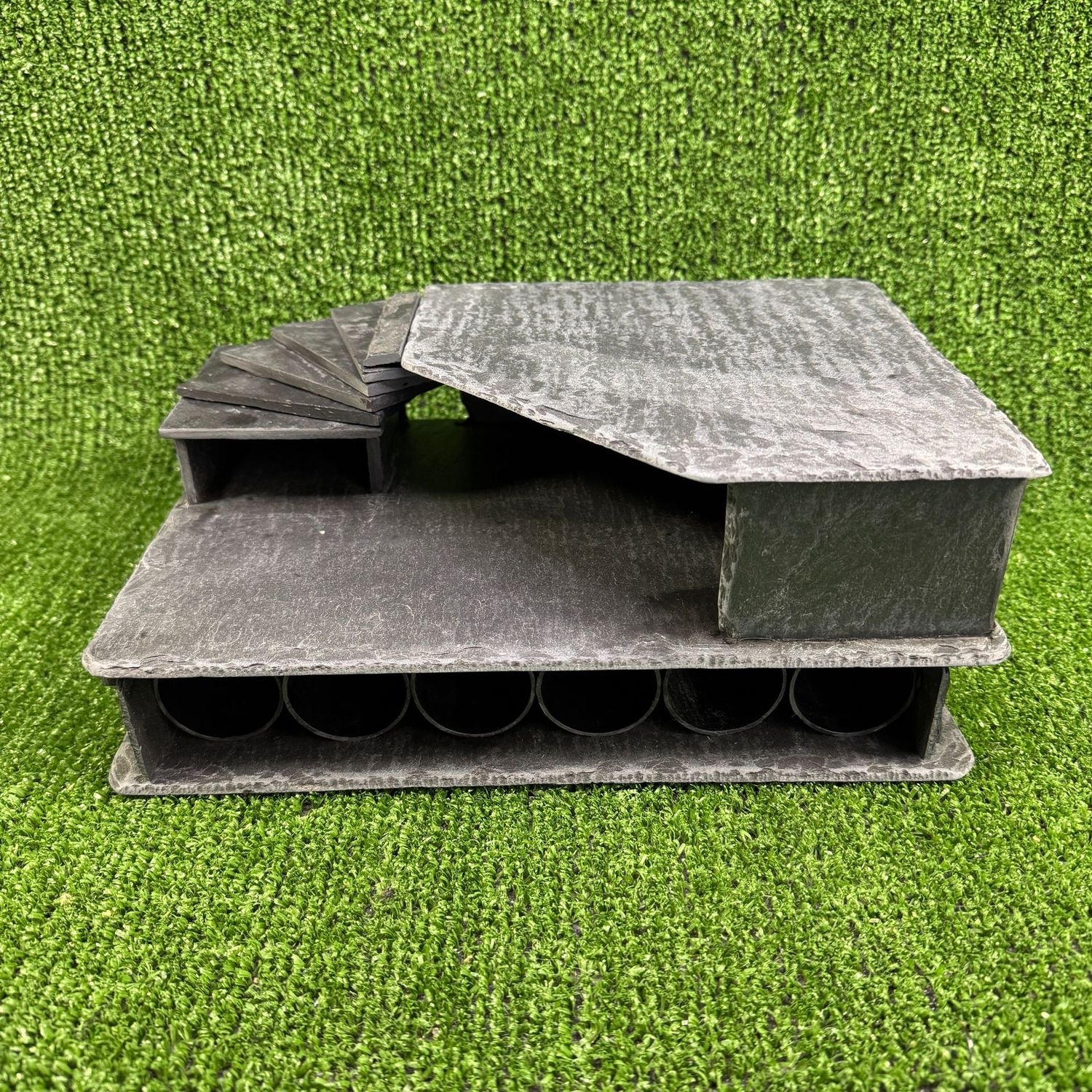 Aquarium Shrimp and Gecko Tubes, Reptile slate Cave Aquarium Shrimp and Gecko Tubes, Reptile slate Cave