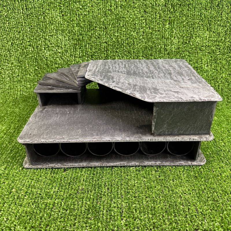 Aquarium Shrimp and Gecko Tubes, Reptile slate Cave