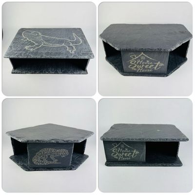 Reptile and Aquarium Caves Engraved