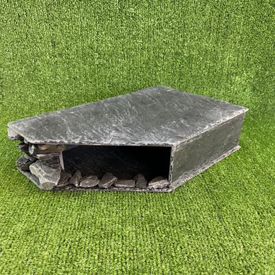 Large Reptile 40x25x10cm Natural Slate Cave.
