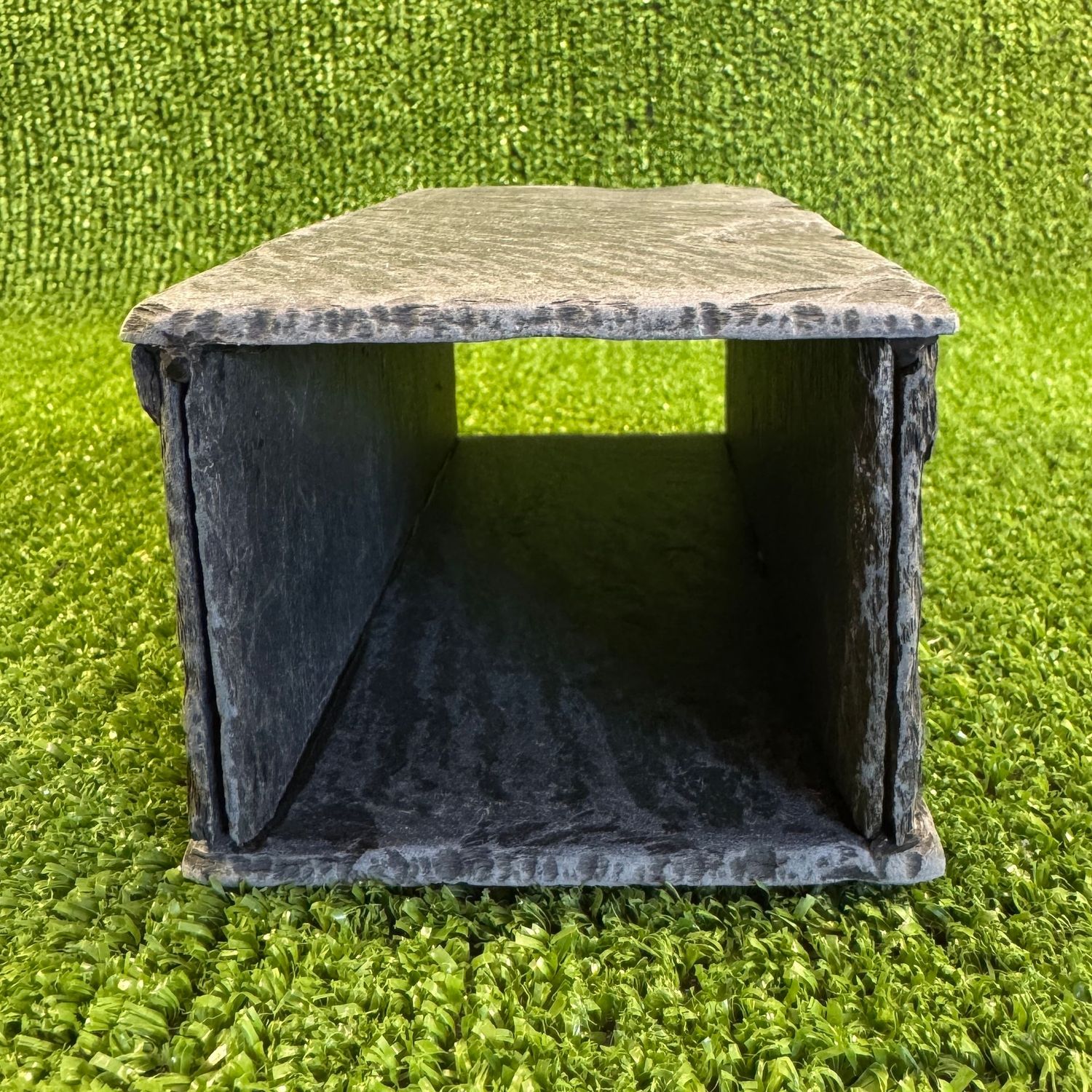 Aquarium and Reptile Natural Slate Through Cave