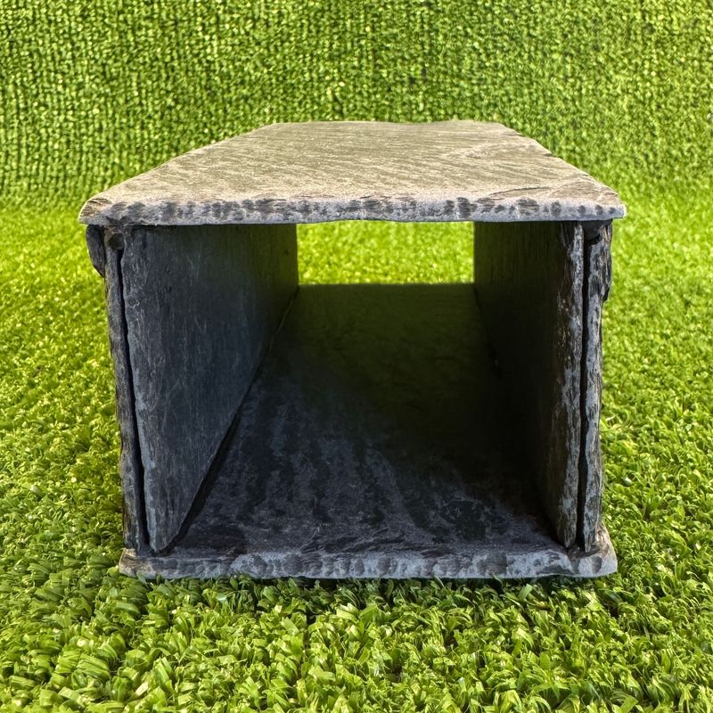 Aquarium and Reptile Natural Slate Through Cave