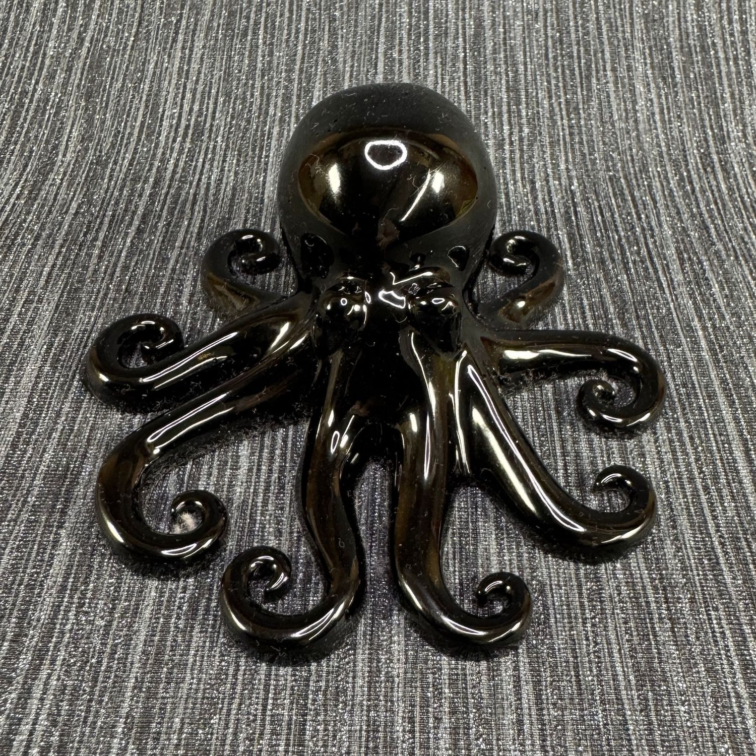 Octopus Resin Model Black Octopus Resin Model Black
